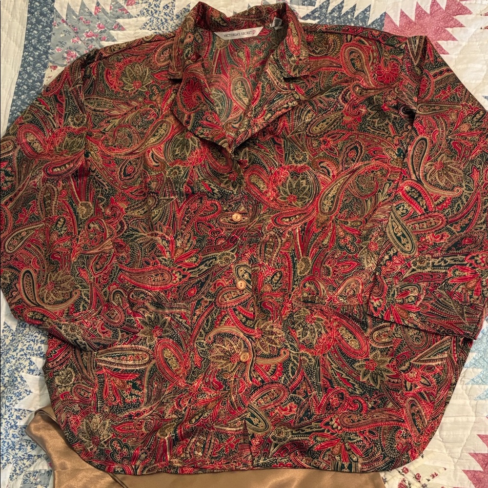 Vintage Victoria’s Secret Satin Pajama Set
